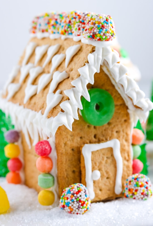 Take-and-Make Gingerbread House