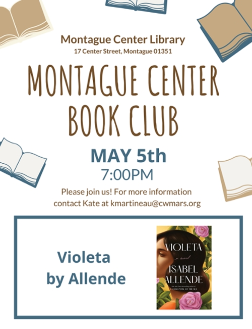 Montague Center Book Club