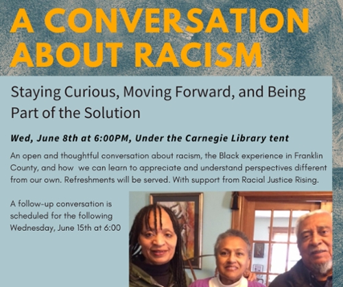 A Conversation About Racism (In-Person)