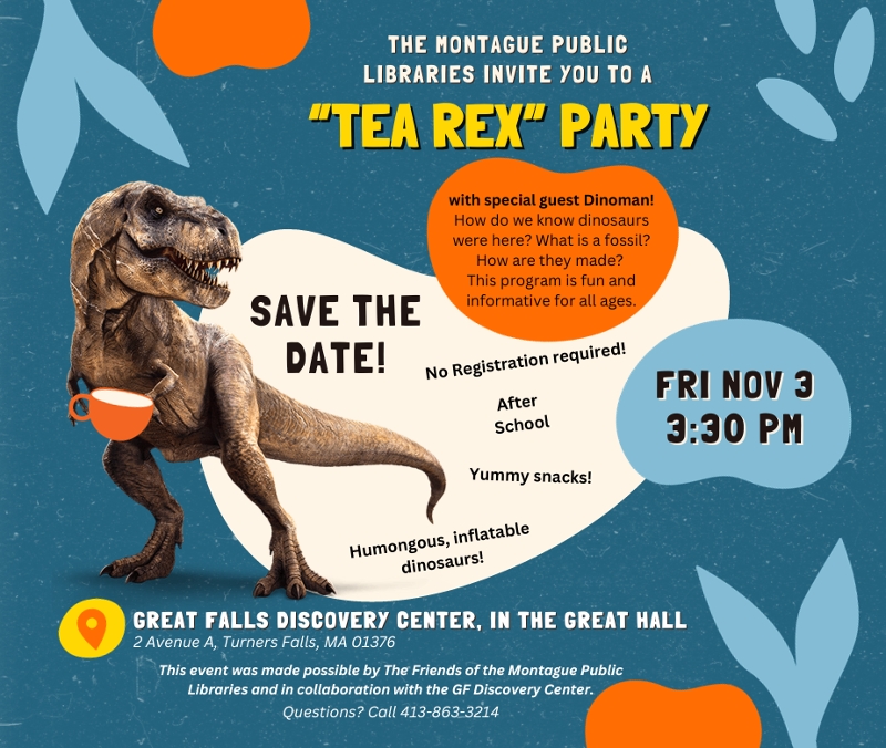 T. rex Tea Party, Events