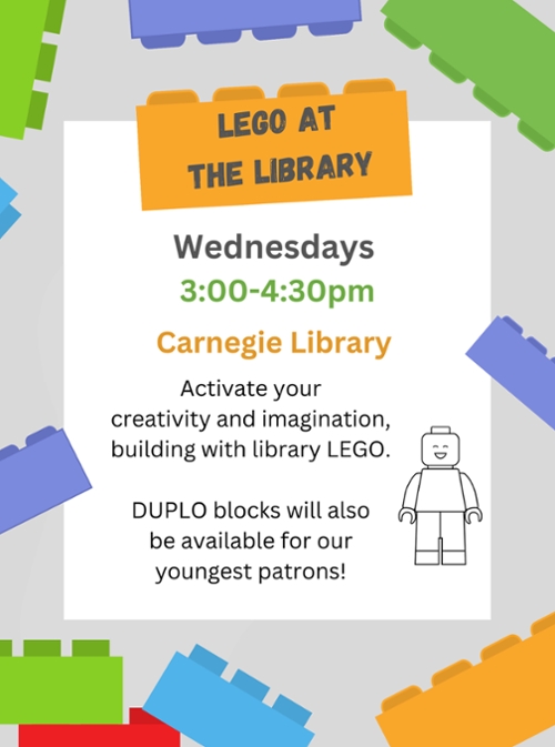 Legos at Carnegie