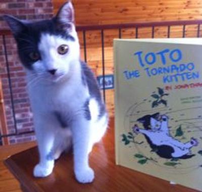 Toto the Tornado Kitten Author Visit @GreatFalls Disc.Center