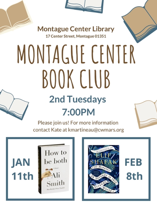 NEW! Montague Center Book Club