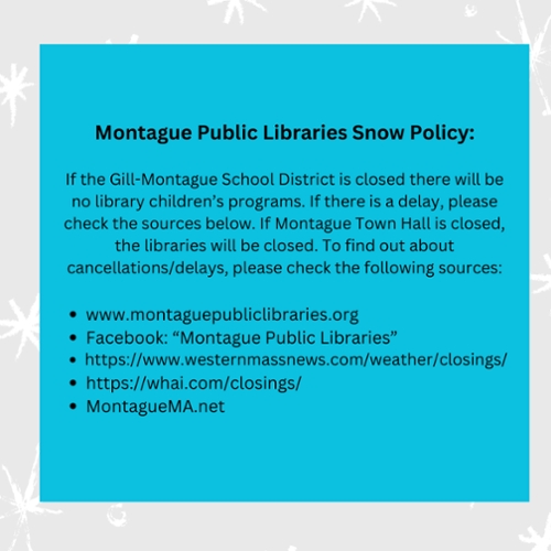 Montague Snow Policy