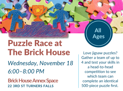 Team Puzzle Race at The Brick House Graphic