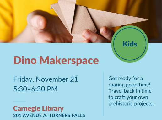 Dino Makerspace Graphic