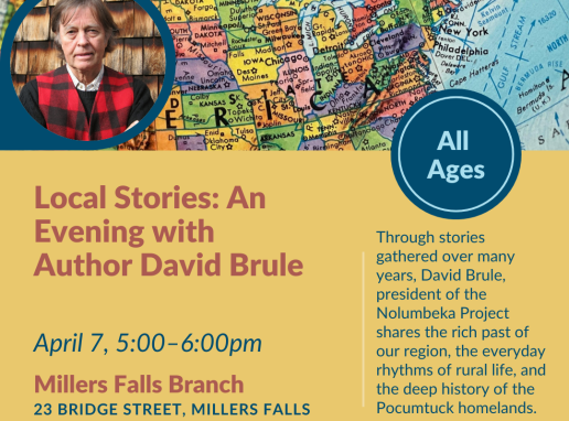 Local Stories: An Evening With David Brule Graphic