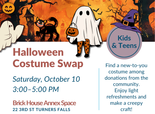Halloween Costume Swap Party Graphic