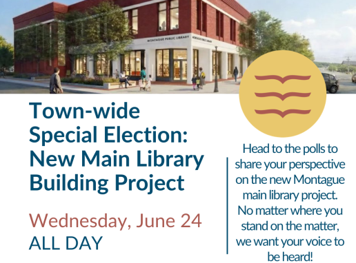 VOTING DAY: New Main Library Project Special Election Graphic