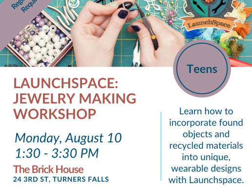 Jewelry Making Workshop with Launchspace Orange | Teens and Tweens Graphic