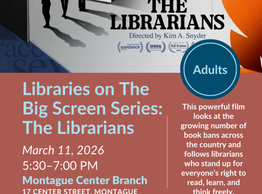 Libraries on the Big Screen Series Graphic