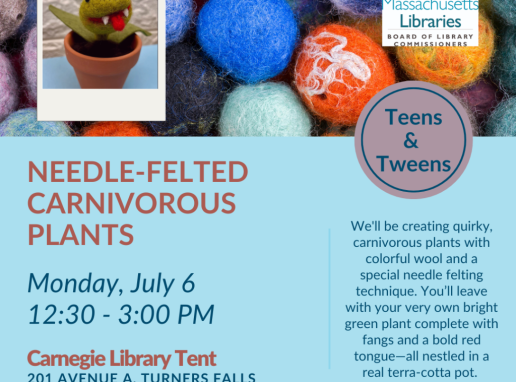 Needle-Felted Carnivorous Plants for Teens and Tweens Graphic