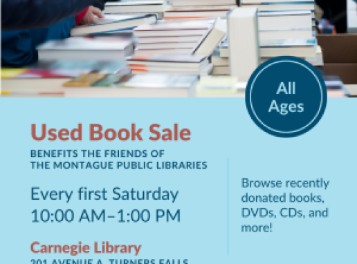 Used Book Sale Graphic