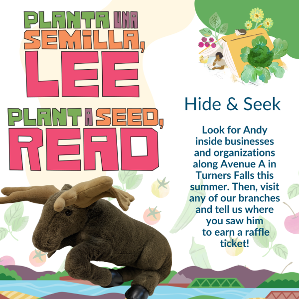 Planta una samilla, lee. Plant a seed, read.